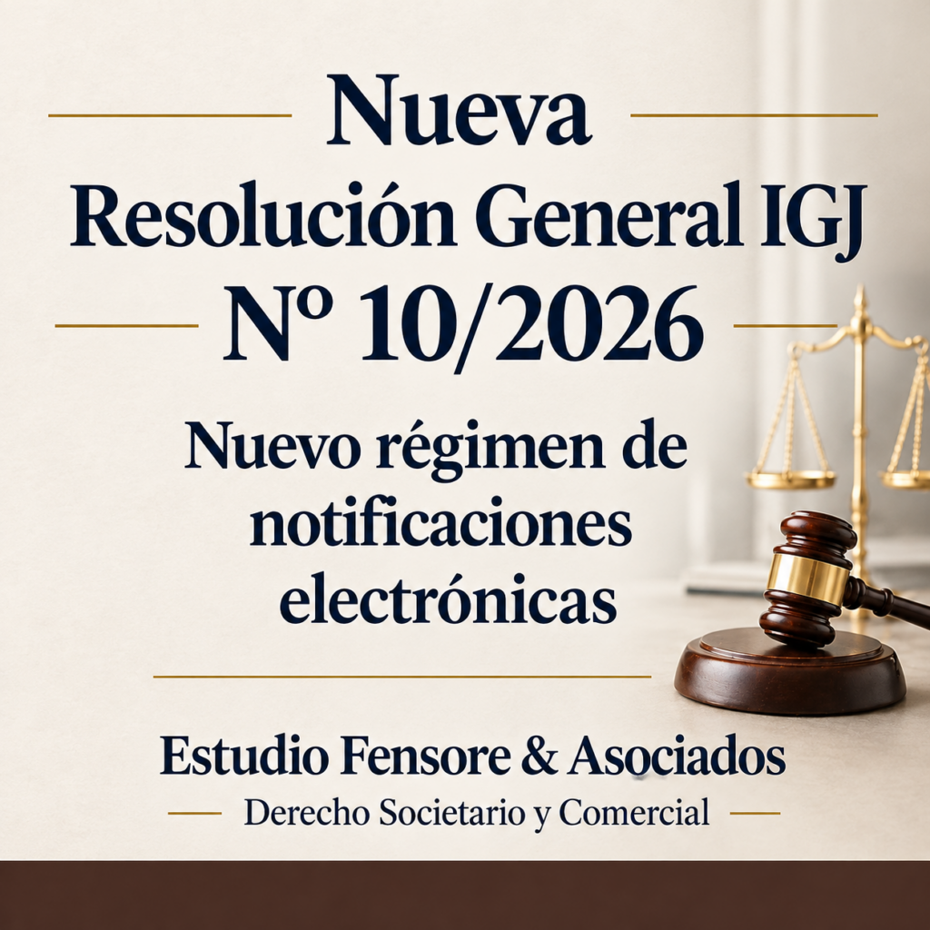 resolucion general 10 del 2026 igj